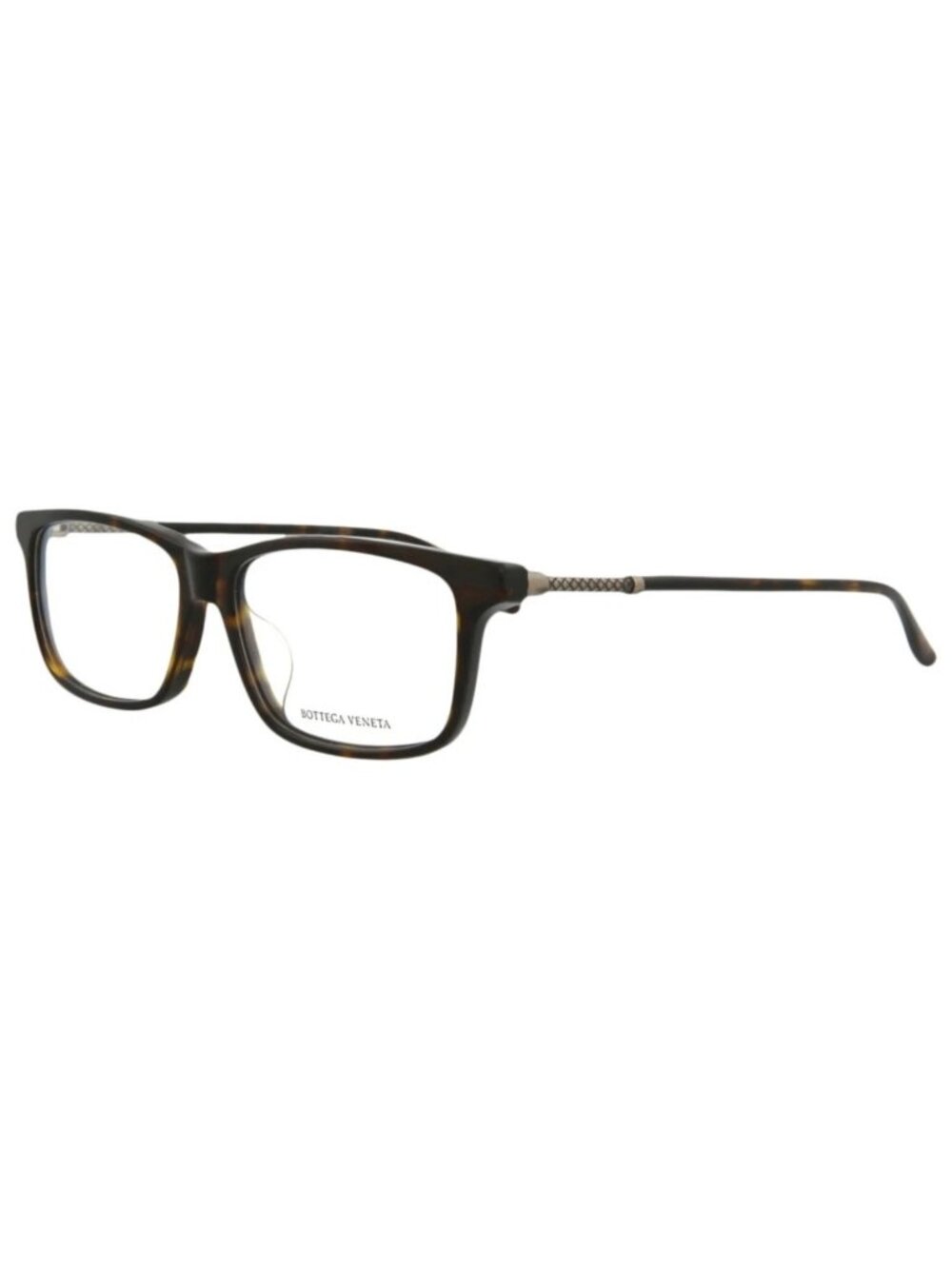 New Bottega Veneta Women's Eyeglasses Square Rectangle Acetate Frame Mens Avana